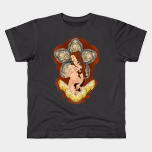 Goddess on the Half Shell Kids T-Shirt